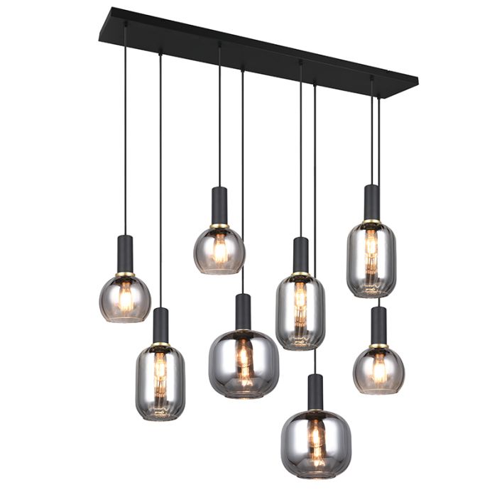 Grijze hanglamp rookglas, Nurullah