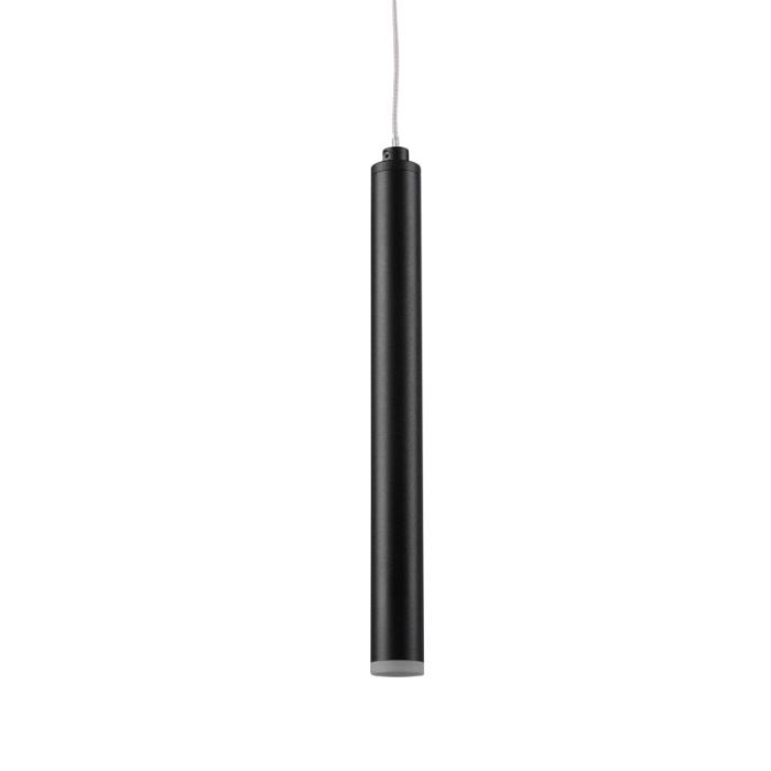 Moderne hanglamp Jessamy, zwart, 2,5w geintegreerd LED