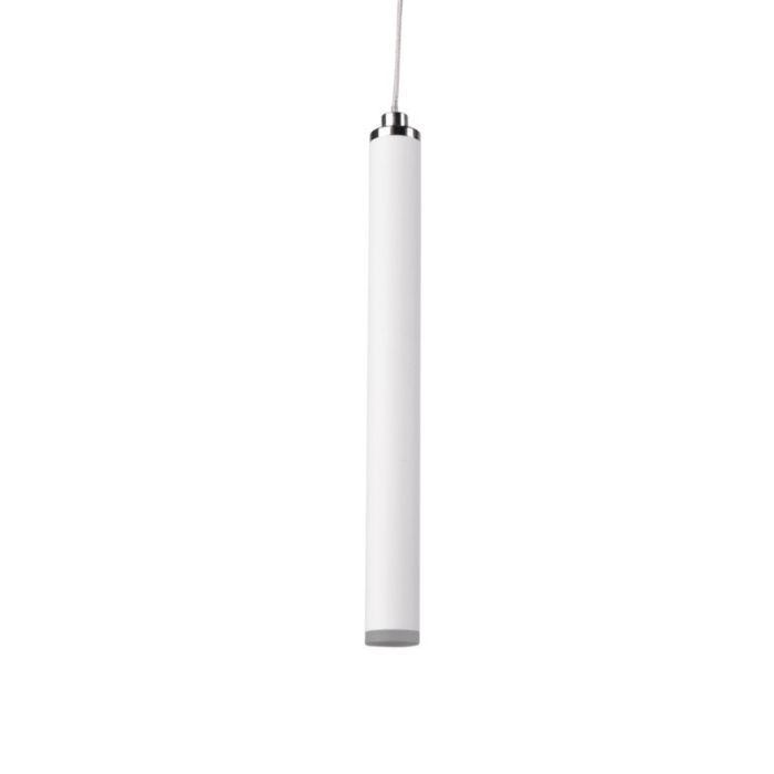 Moderne hanglamp Jessamy, wit, 2,5w geintegreerd LED