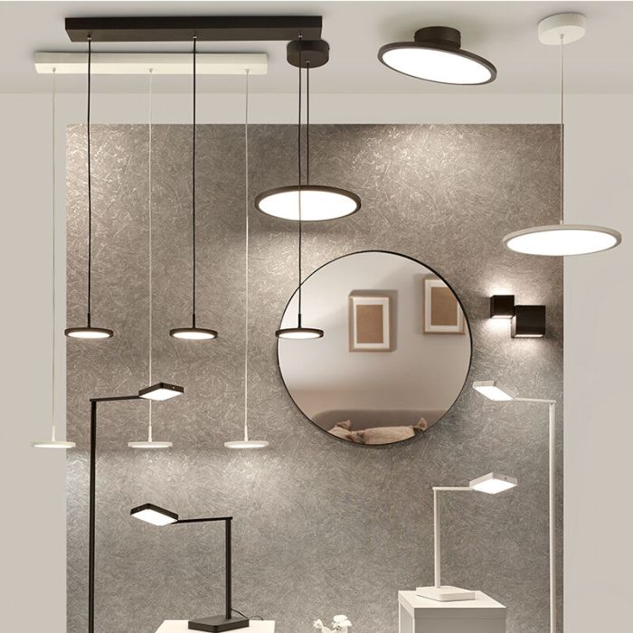 Witte hanglamp modern, Jakoba, 29W, 4000K LED