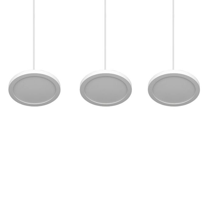 Witte hanglamp modern, Jakoba, 10W, 4000K LED