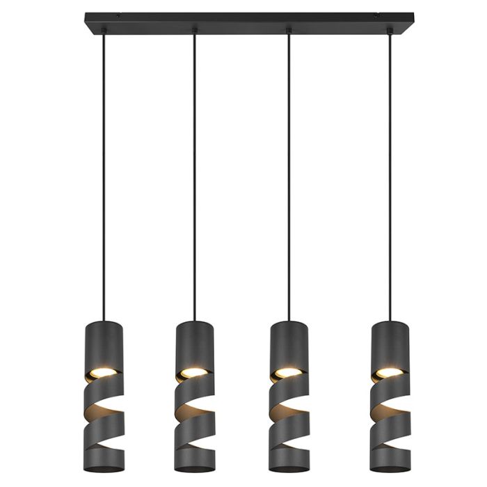 Zwarte hanglamp design, Marouan