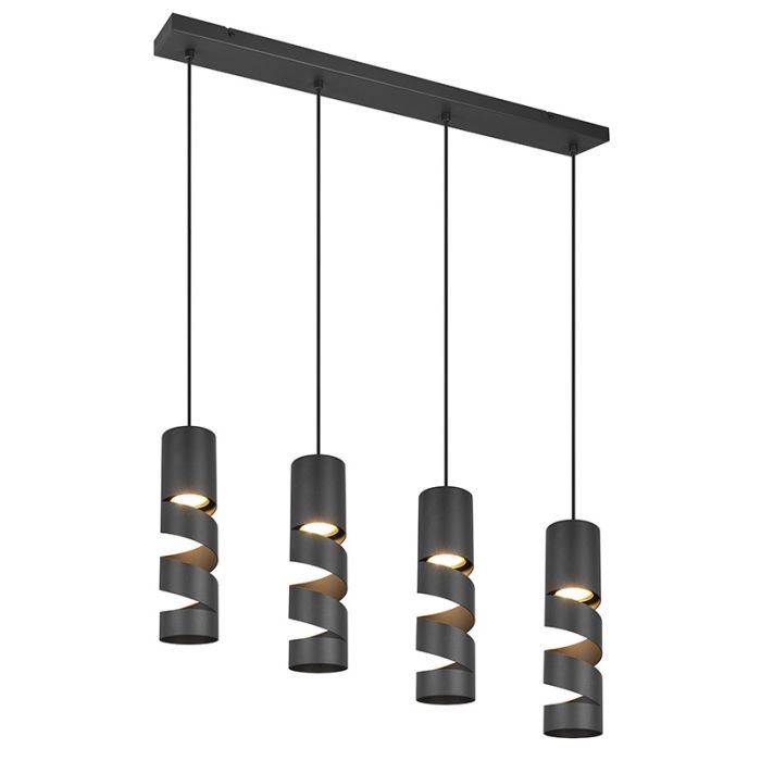 Zwarte hanglamp design, Marouan