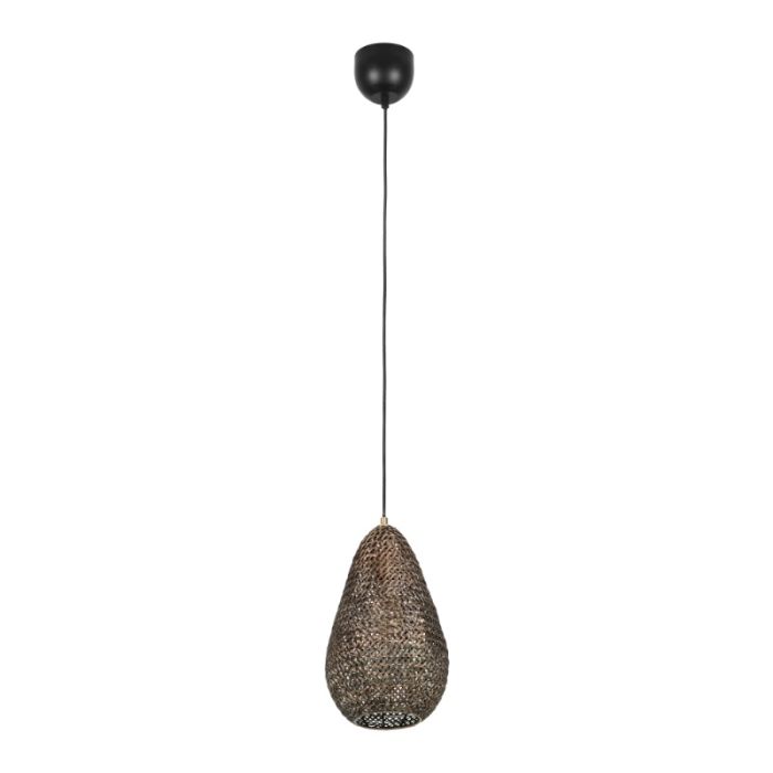 Bronzen hanglamp landelijk, Mohcine