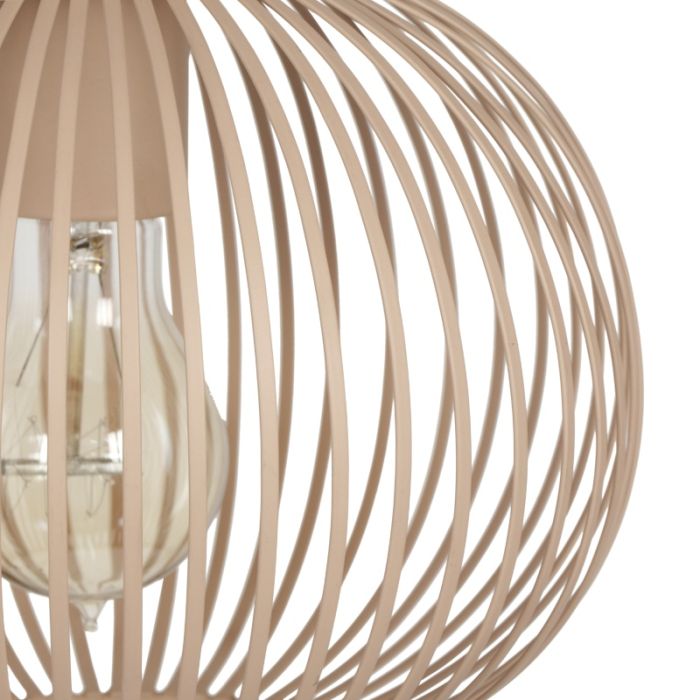 Beige hanglamp industrieel, Gjalt