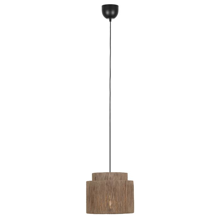 Beige hanglamp landelijk, Rinus