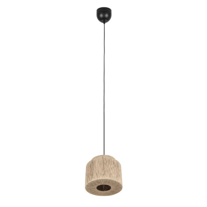 Beige hanglamp landelijk, Rinus