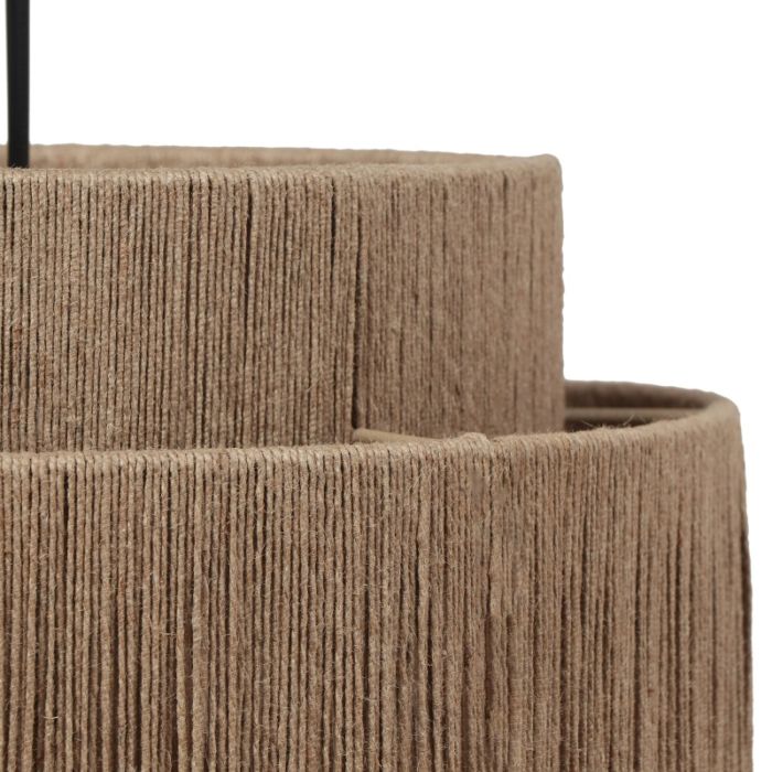 Beige hanglamp landelijk, Rinus