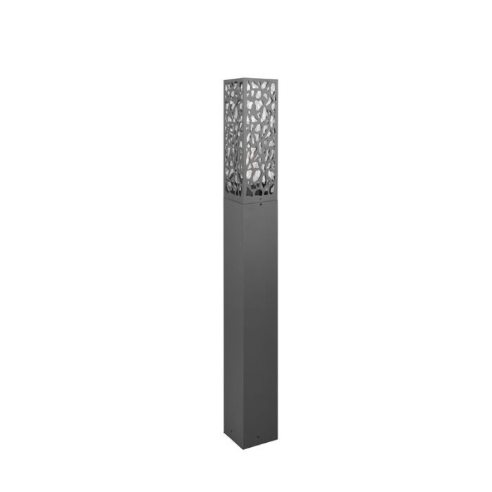 Moderne staande buitenlamp Tobias, antraciet