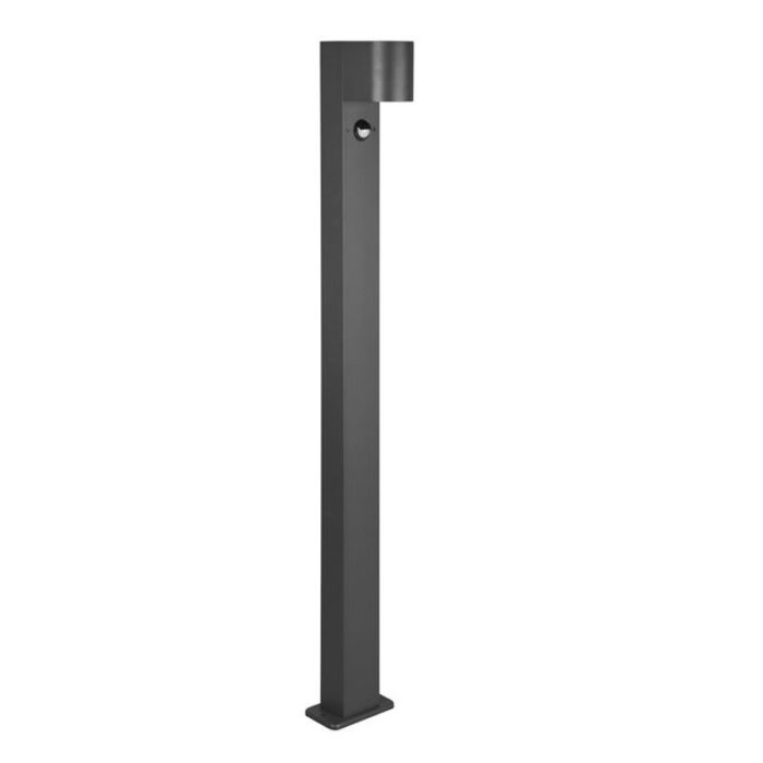 Antraciete staande buitenlamp met bewegingssensor Laurien, aluminium, modern, IP44