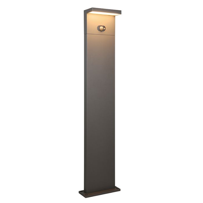 Antraciete staande buitenlamp op zonne-energie modern, Nesrin, 5W, white switch LED, IP65