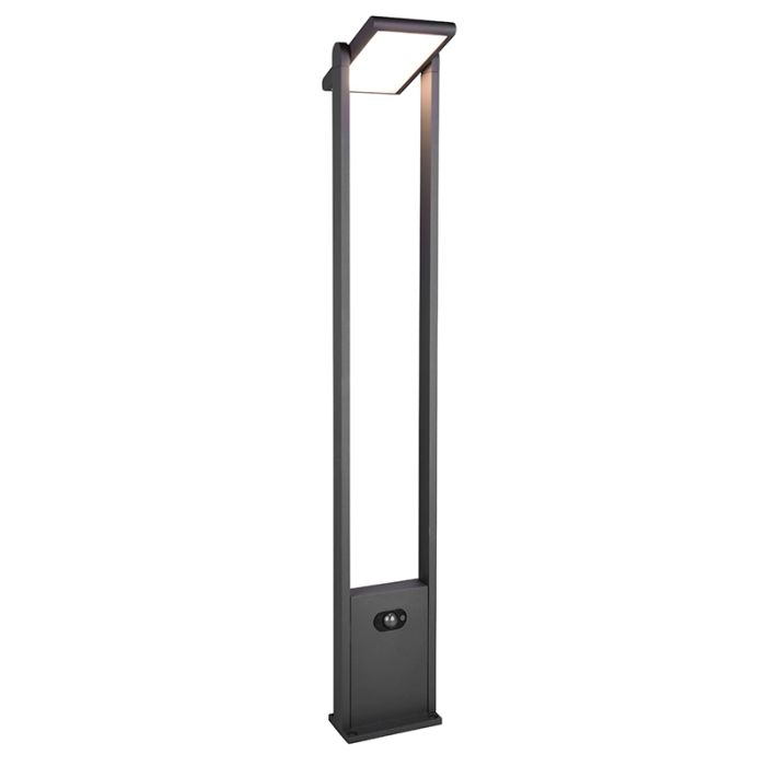 Antraciete staande buitenlamp op zonne-energie modern, Maku, 5W, white switch LED, IP65