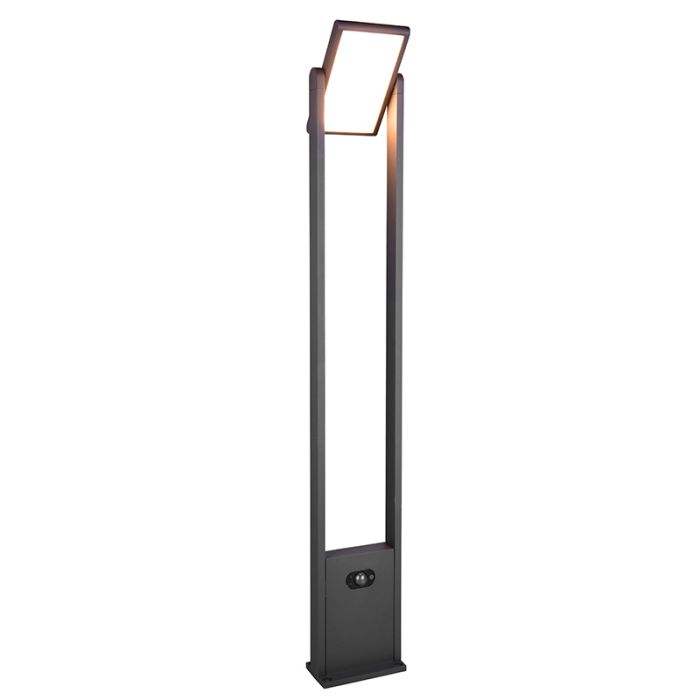 Antraciete staande buitenlamp op zonne-energie modern, Maku, 5W, white switch LED, IP65