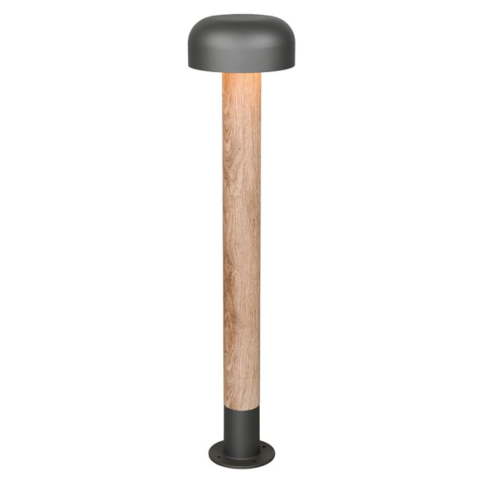 Grijze buitenlamp modern, Krishna, IP54