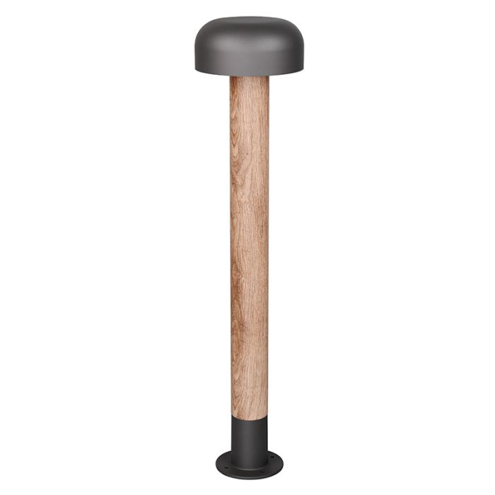 Grijze buitenlamp modern, Krishna, IP54
