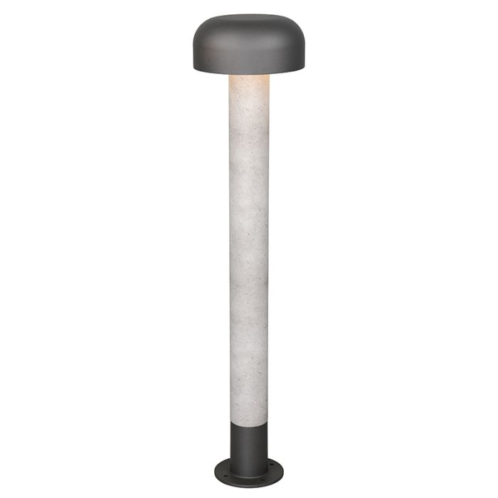 Grijze buitenlamp modern, Krishna, IP54
