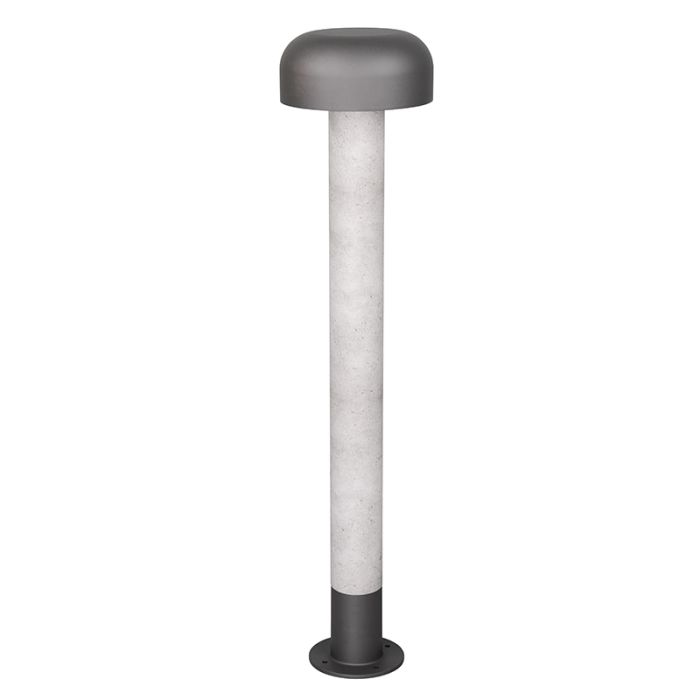 Grijze buitenlamp modern, Krishna, IP54