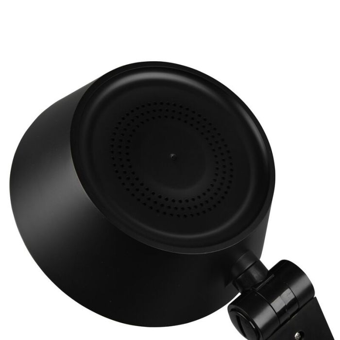Zwarte bureaulamp modern, Lindi, 5W, warm tot koud wit verstelbare LED, met touchdimmer