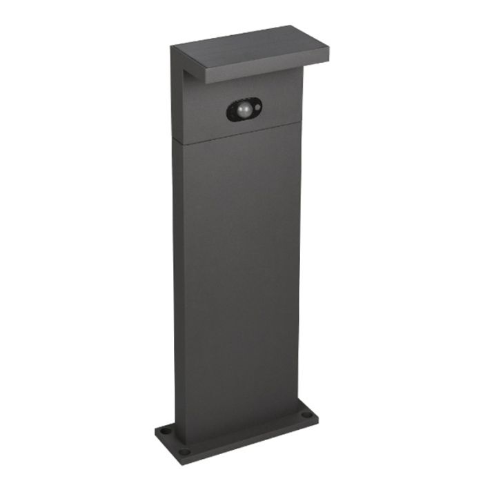Antraciete staande buitenlamp op zonne-energie modern, Nesrin, 5W, white switch LED, IP65