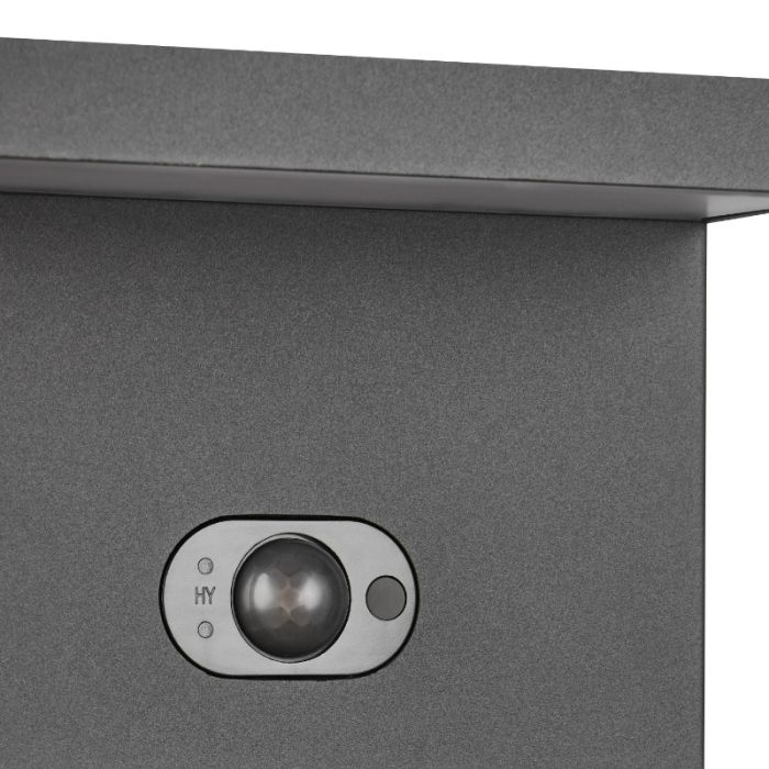 Antraciete staande buitenlamp op zonne-energie modern, Nesrin, 5W, white switch LED, IP65