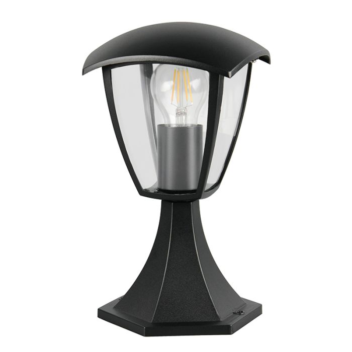 Zwarte buitenlamp modern, Samatar, IP44