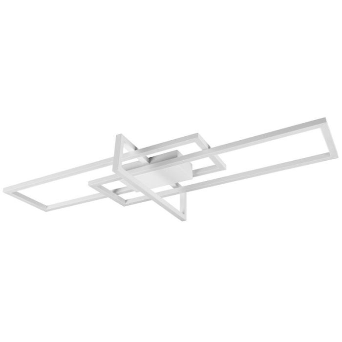 Moderne plafondlamp Hatun, wit, incl. LED, wit licht