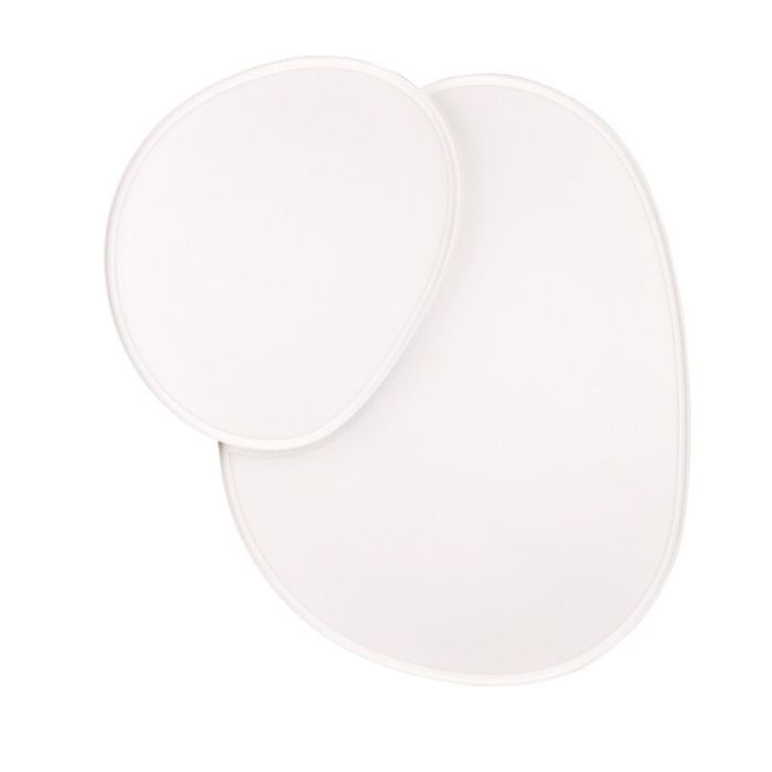 Witte plafondlamp metaal, Merwin, 51W, warm tot koud wit verstelbare LED, met afstandsbediening