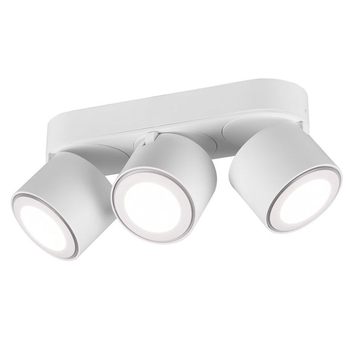 Moderne plafonniere Jorno, wit, 3,5w geintegreerd LED