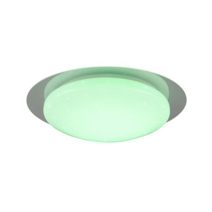 Moderne badkamer plafondlamp Marlena, wit, kunststof, geïntegreerde LED