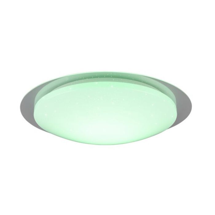 Moderne badkamer plafondlamp Marlena, wit, kunststof, geïntegreerde LED