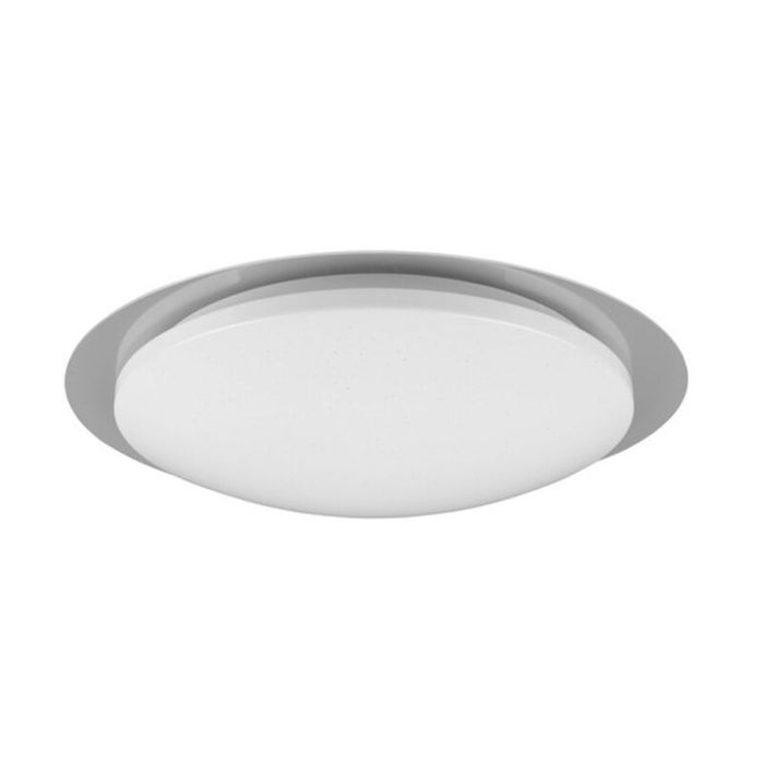 Moderne badkamer plafondlamp Marlena, wit, kunststof, geïntegreerde LED