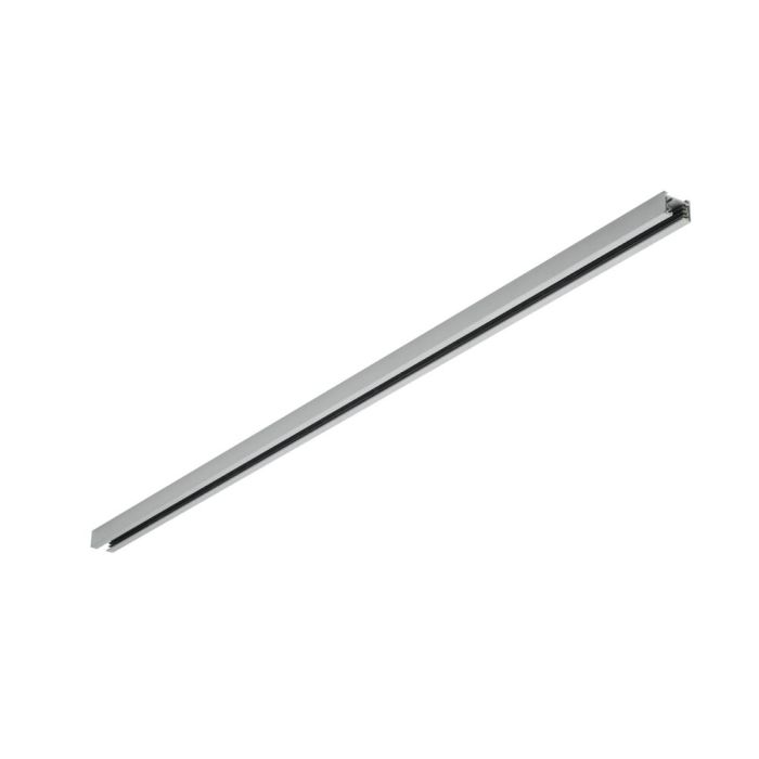 1 meter spanningsrail voor 2-fase railverlichting, grijs