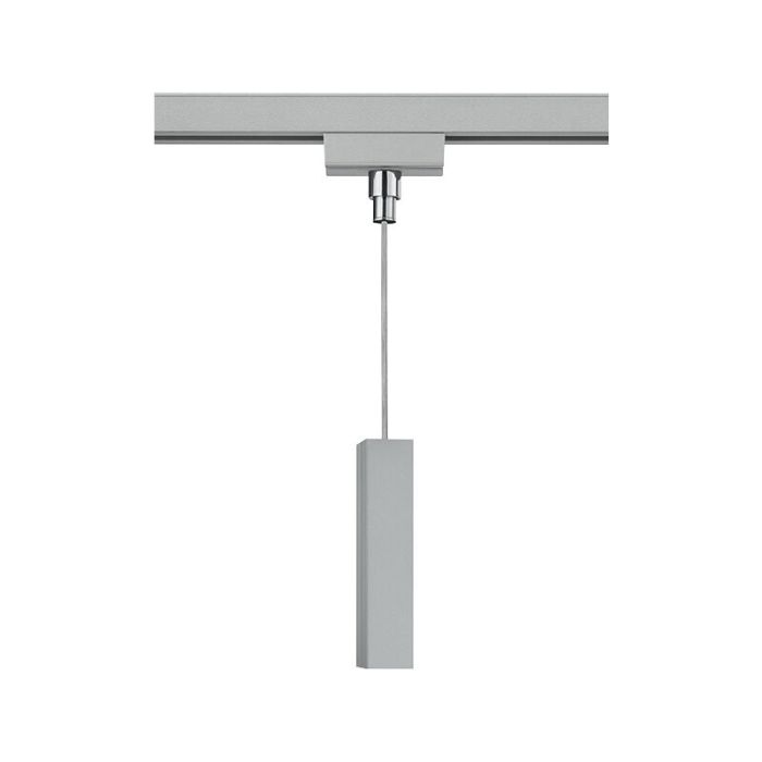 Hangadapter voor 2 fase railspots, grijs