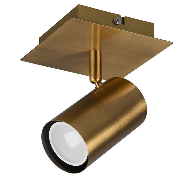 Bronzen plafondspot modern, Kaso