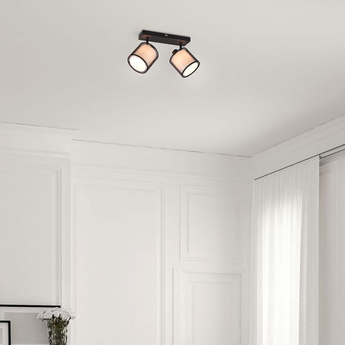 Antraciete plafondspot modern, Mirle