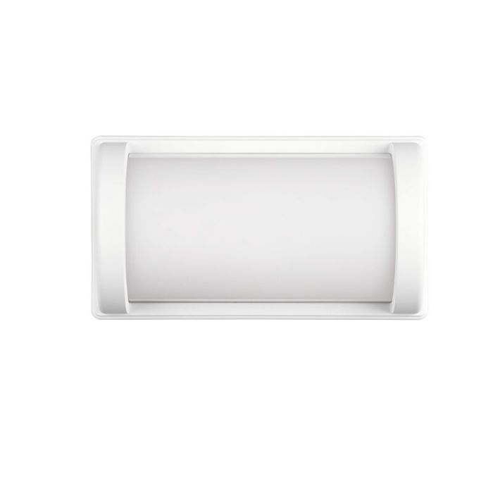 Witte buitenlamp aluminium, Mesut, IP44