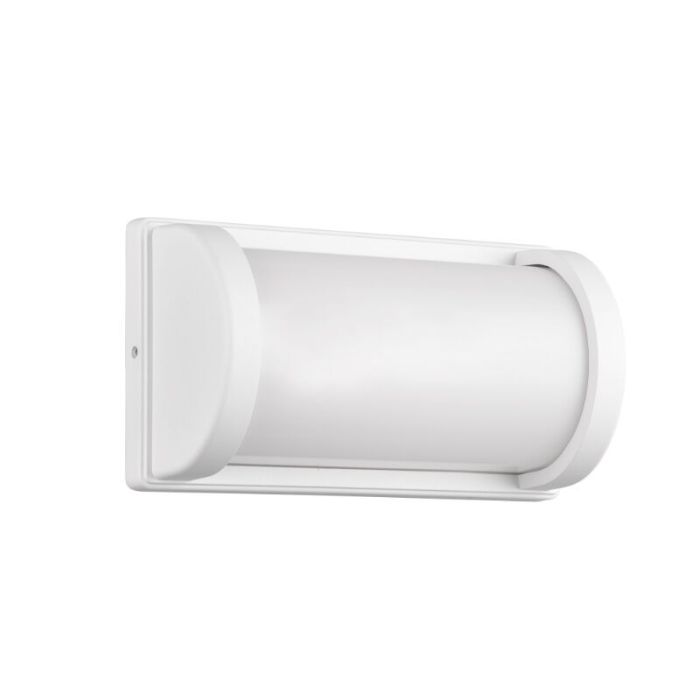 Witte buitenlamp aluminium, Mesut, IP44