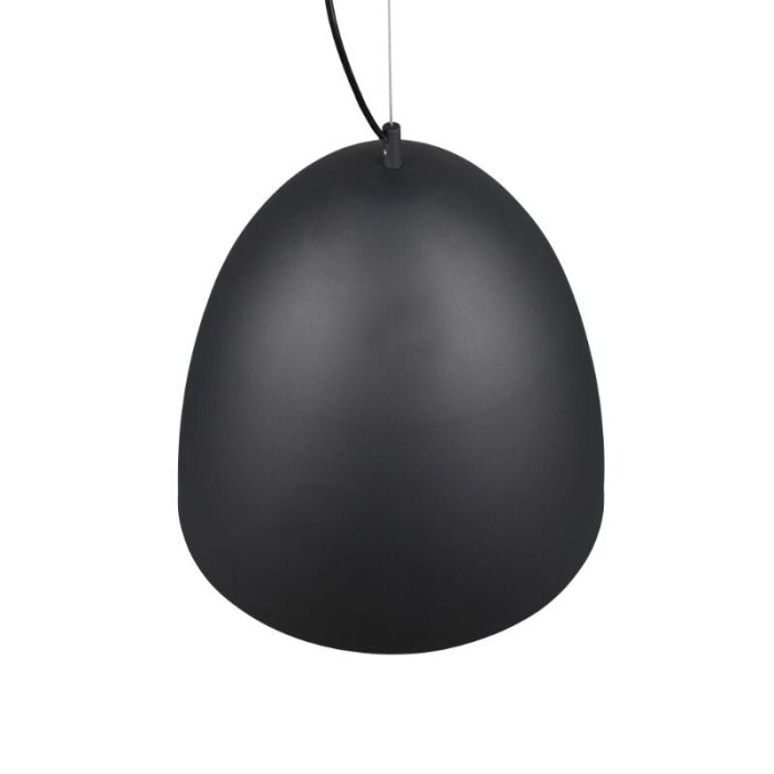 Zwarte koepellamp modern, Ingmar