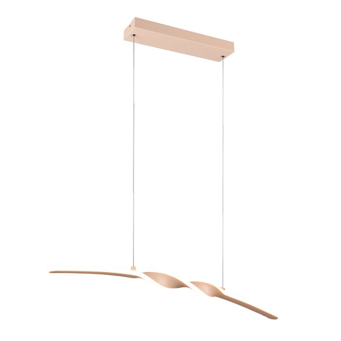 Bruine hanglamp design, Quirinus, 18W, 4000K LED