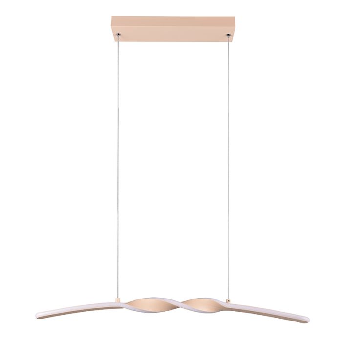 Bruine hanglamp design, Quirinus, 18W, 4000K LED