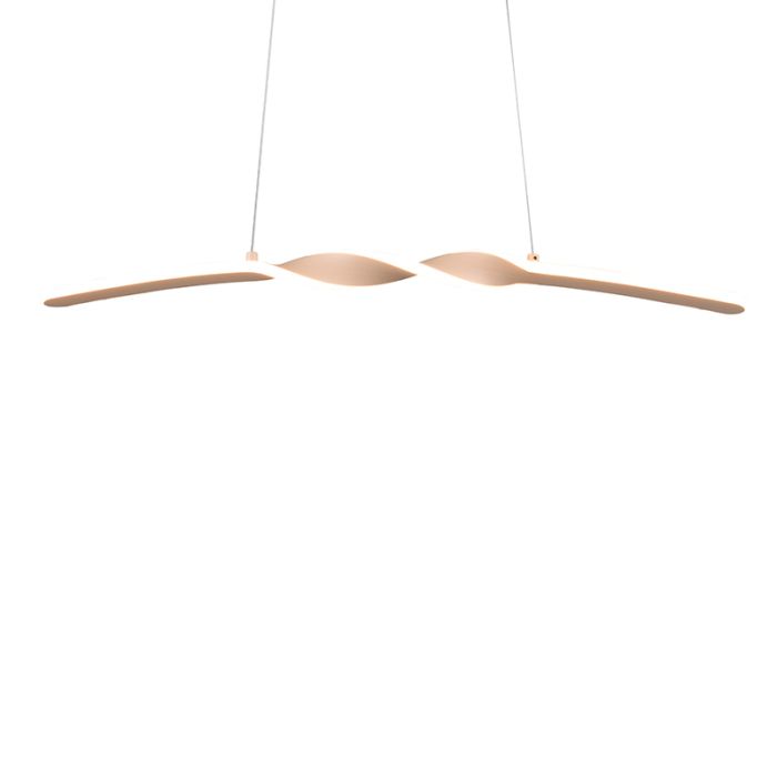 Bruine hanglamp design, Quirinus, 18W, 4000K LED