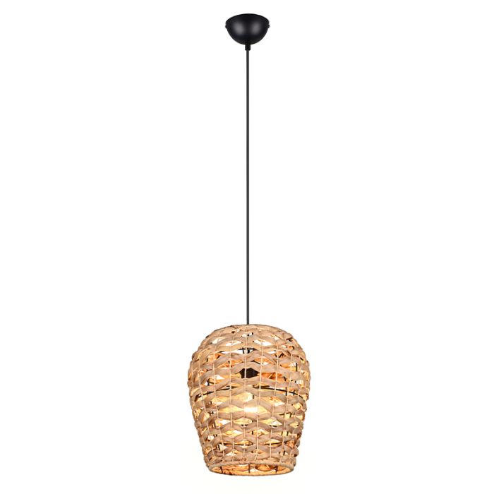 Rotan hanglamp bruin, Lycke
