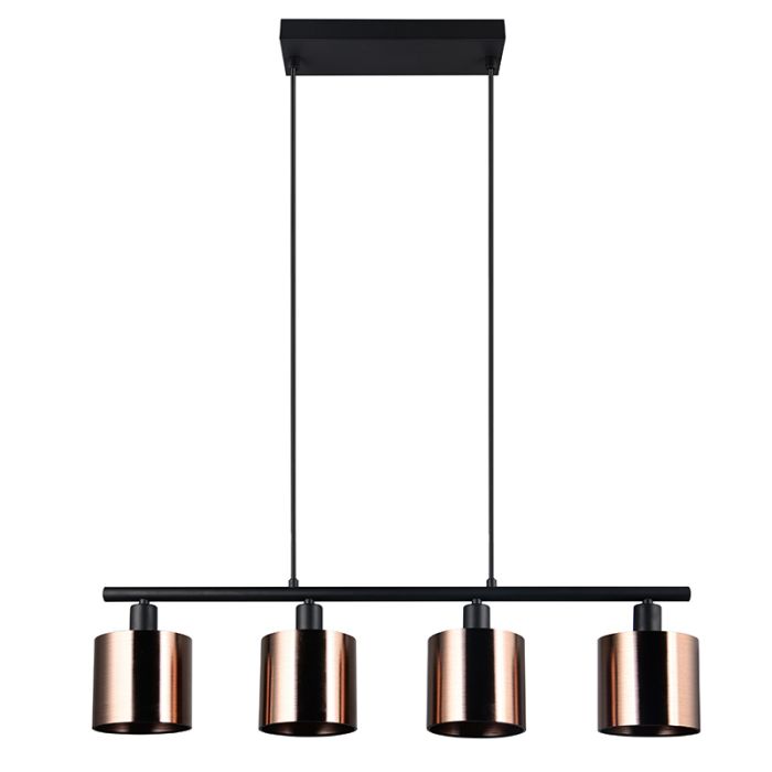 Bronzen hanglamp design, Loeka