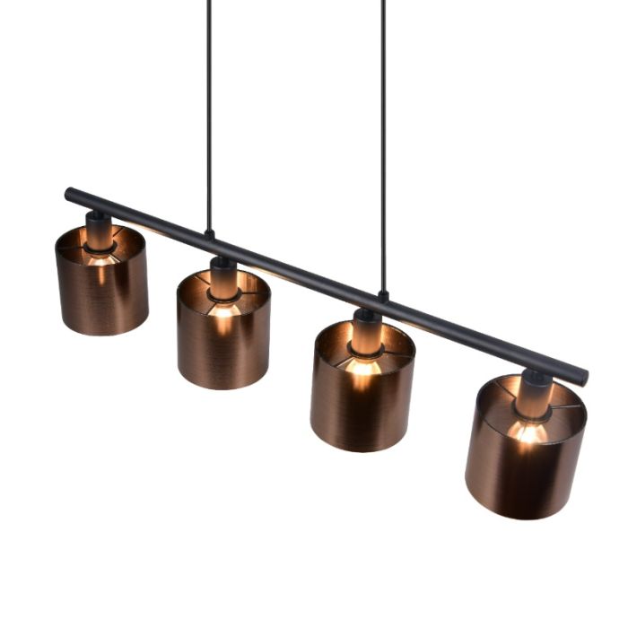 Bronzen hanglamp design, Loeka