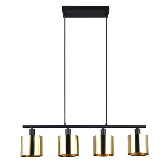 Gouden hanglamp design, Loeka