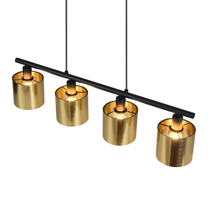 Gouden hanglamp design, Loeka