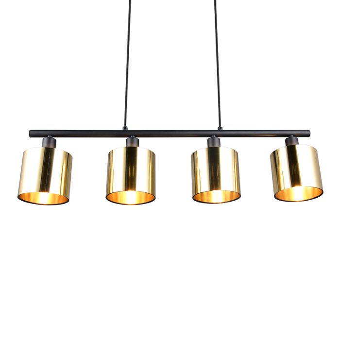Gouden hanglamp design, Loeka
