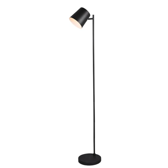 Moderne vloerlamp Suraya, zwart, 4,5w geintegreerd LED