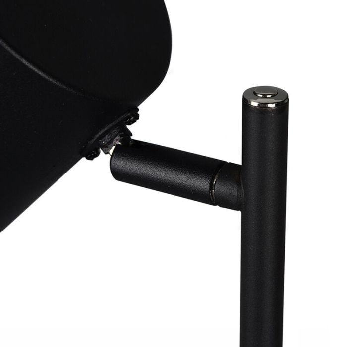 Moderne vloerlamp Suraya, zwart, 4,5w geintegreerd LED