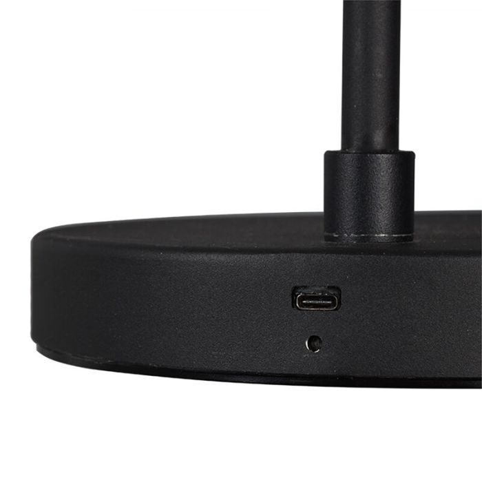 Moderne vloerlamp Suraya, zwart, 4,5w geintegreerd LED